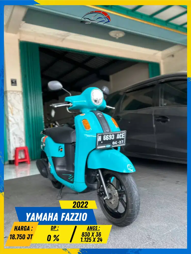 YAMAHA FAZZIO 2022 NEGO SAMPE DEAL BOSKUU HIKMAH MOTOR KEPUH