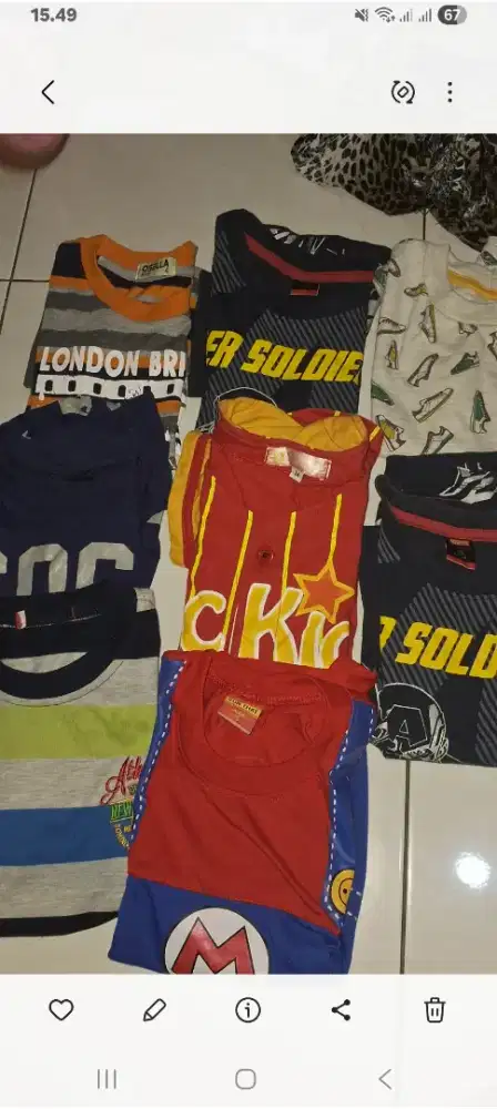 Kaos Anak Laki Laki