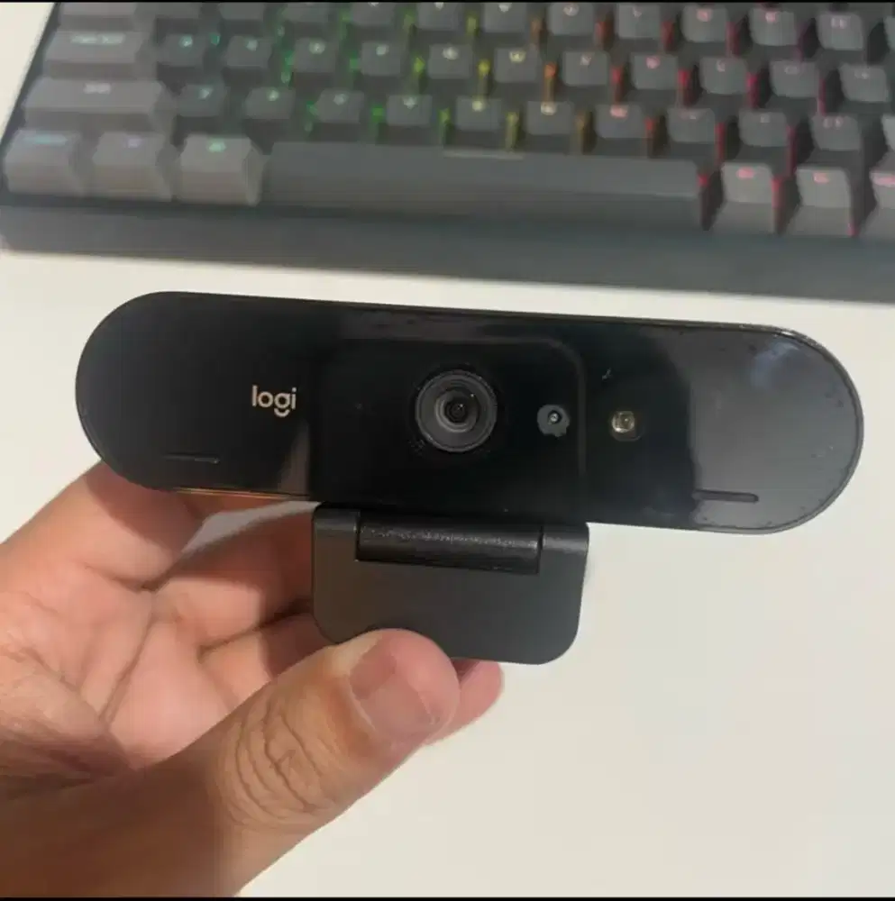 Webcam Logitech BRIO 4K FULL HD Streamer Gaming Meeting Zoom Laptop