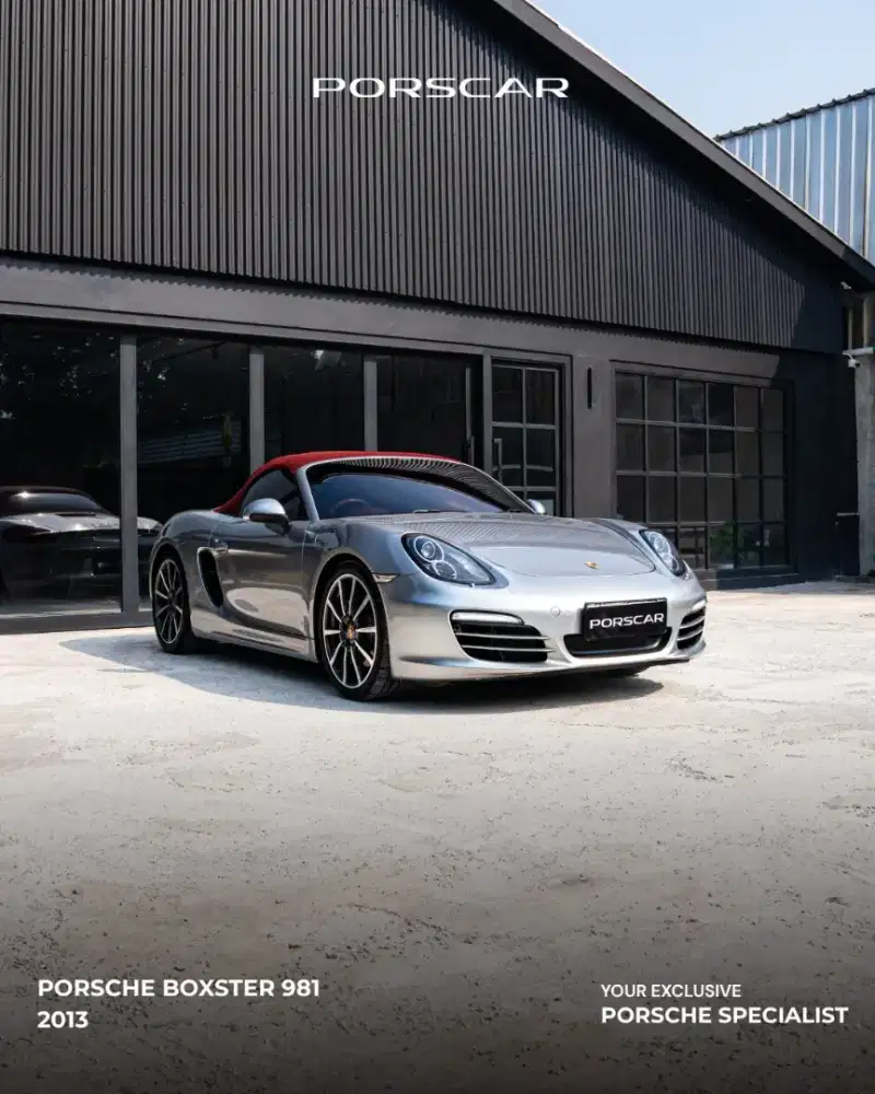 PORSCHE BOXSTER 981 2013