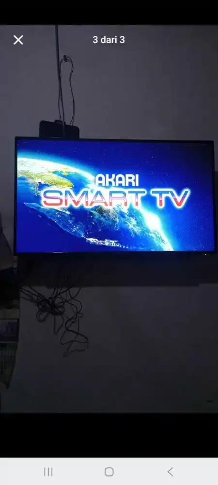 Tv akari 43in mulus