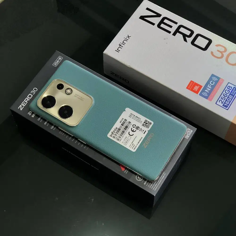 INFINIX ZERO 30  RAM 8GB / ROM 256GB HIJAU ELEGAN  • FULLSET •