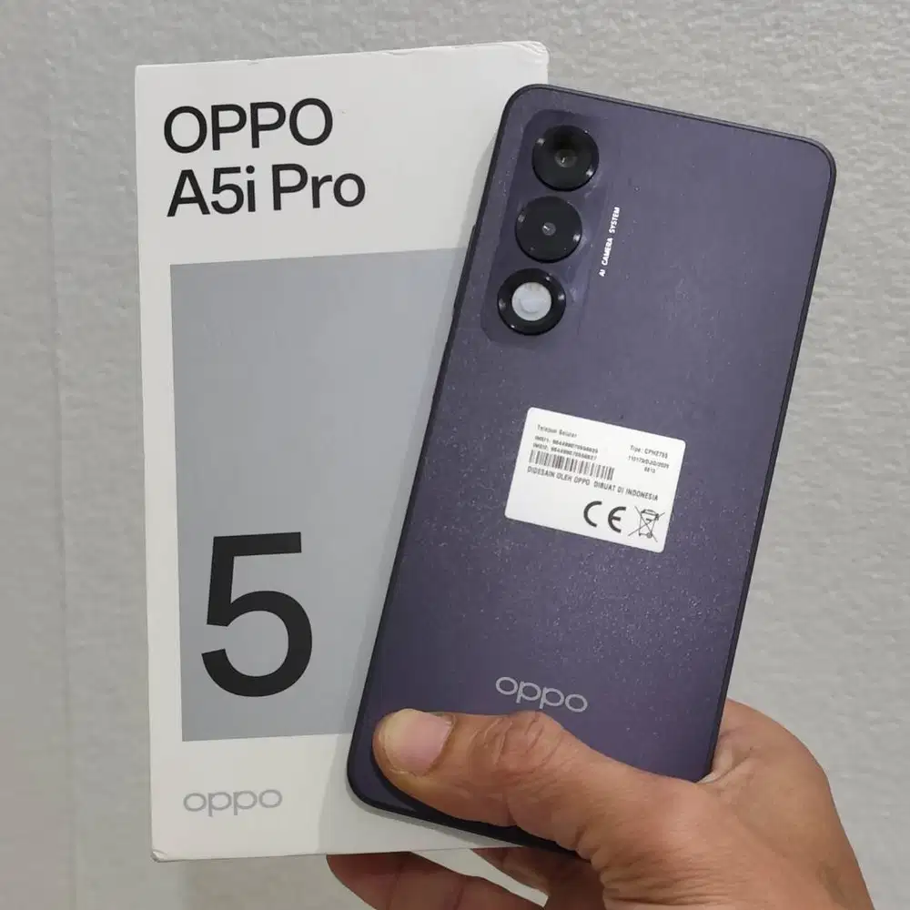 OPPO A5i Pro Like New Fullset RAM 8/128GB All Normal
