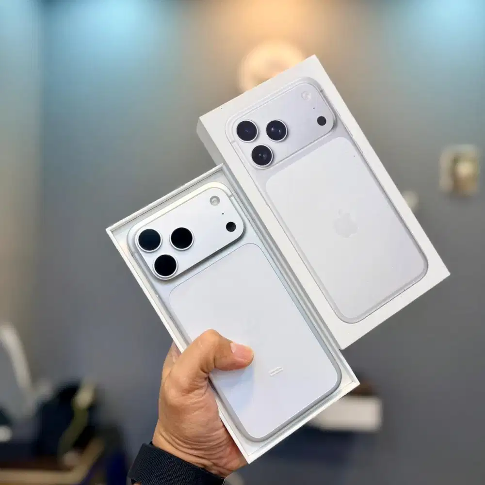 iPhone 17 Pro Max 256Gb Silver Second resmi ibox