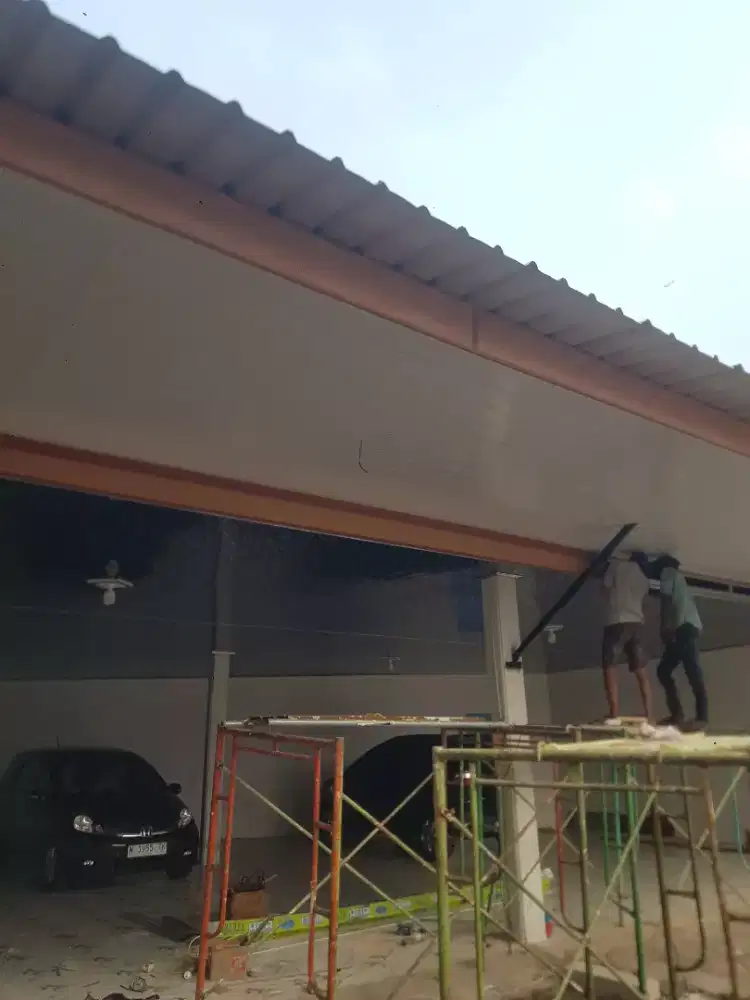 Plafon pvc dan kanopi