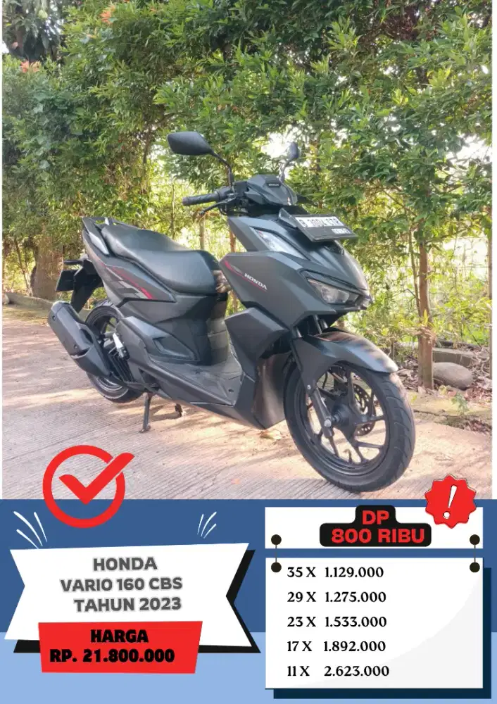 Honda Vario 160 CBS Tahun 2023