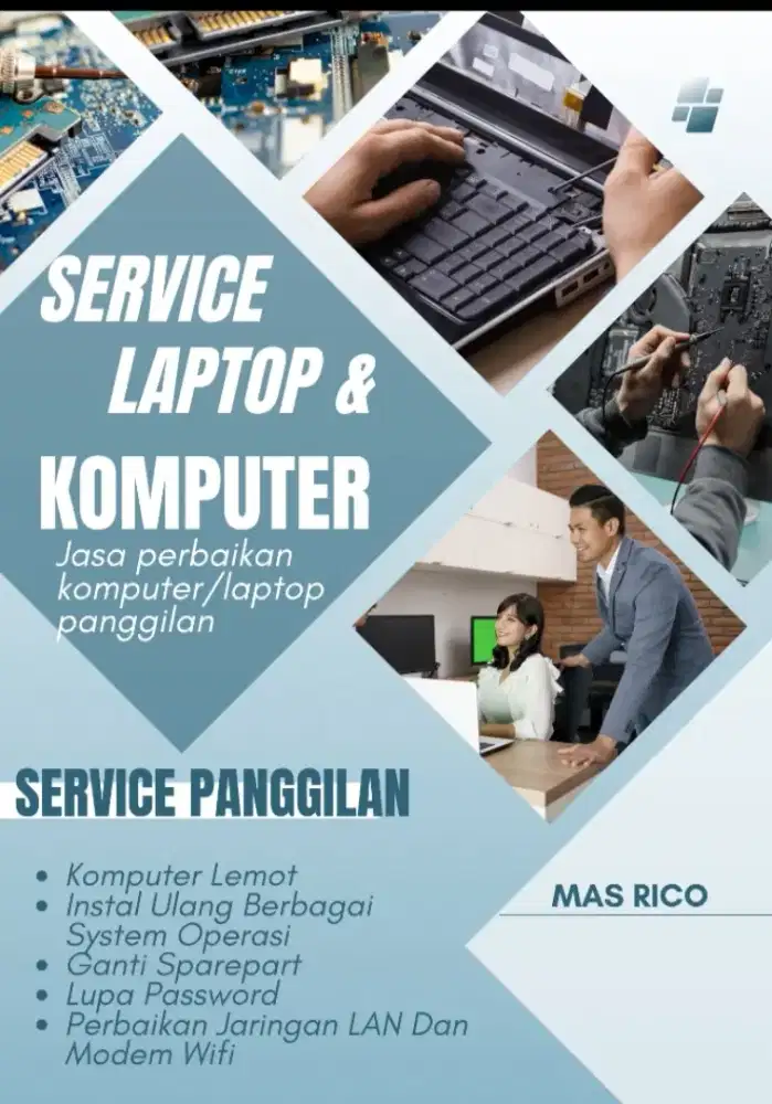 Service Laptop Dan Komputer Panggilan