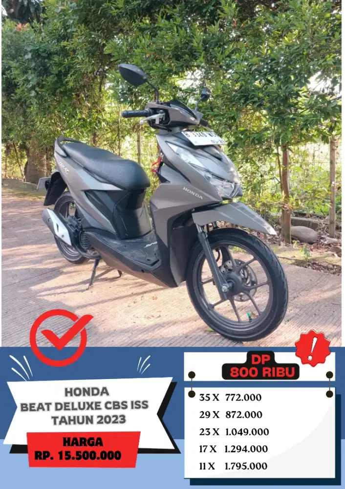 Honda Beat Deluxe CBS ISS Tahun 2023