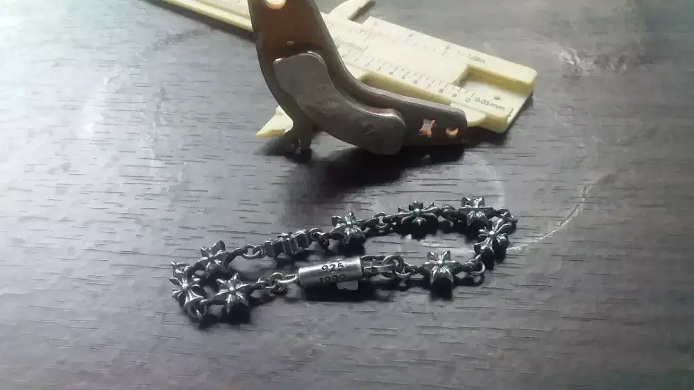 gelang perak murni 925