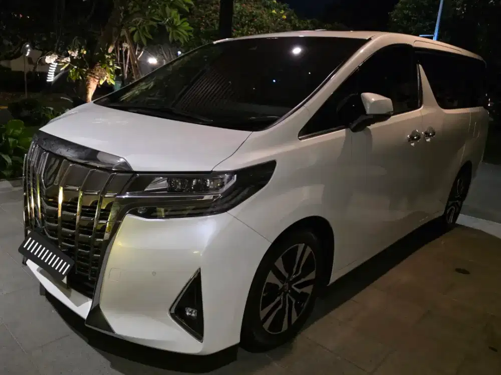Alphard 2.5 G TSS Tahun 2021 nik20 pajak on