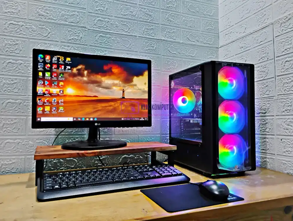 PC Gaming Editing Hemat i5 Siap Pakai