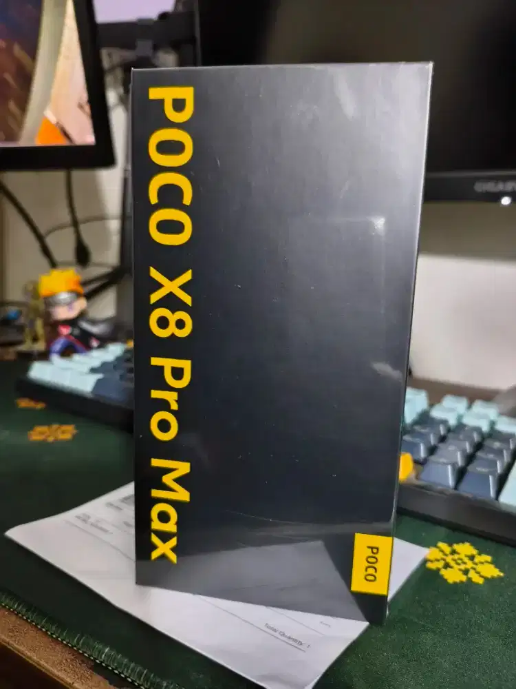 Poco X8 Pro Max Black 12/512GB Baru Segel BNIB