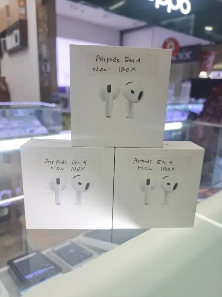 Apple Airpods Gen 4 New Segel Box Garansi IBOX
