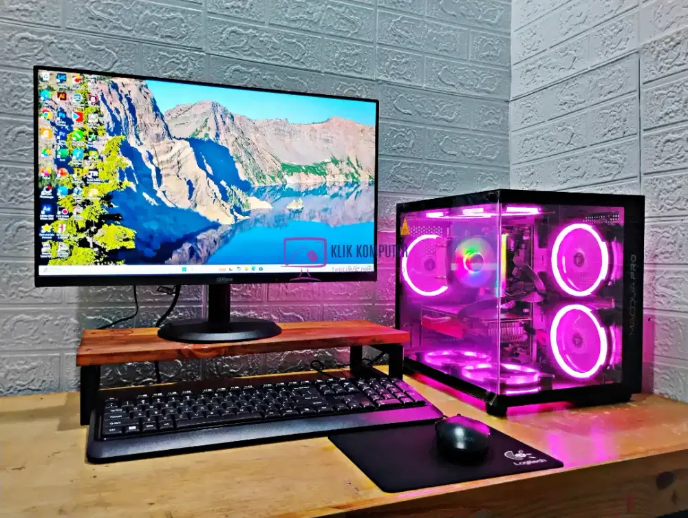 PC Gaming Editing dan Live Hemat Siap Pakai