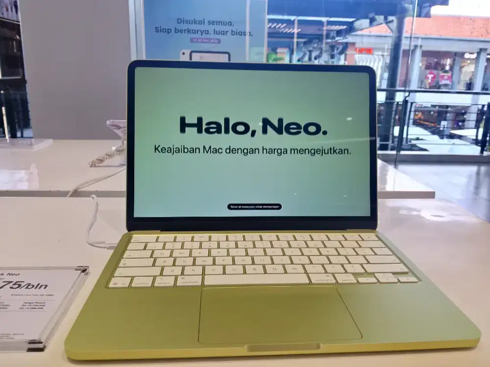 Kredit Macbook Neo Cukup KTP Tanpa DP