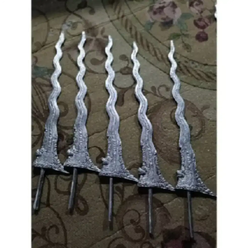 Keris Naga Putih Lux 11 Bahan Aluminium Tebal.
