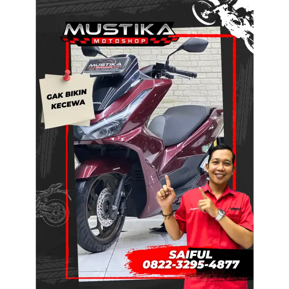 Perfect Condition!!Honda PCX Road Sync 2025 Plat Jatim Mulus-Mustika