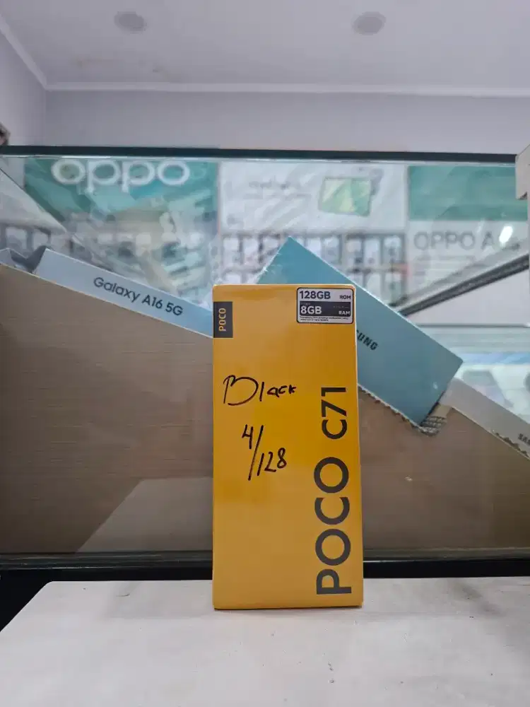 POCO C71 4/128 NEW MURAH GARANSI RESMI