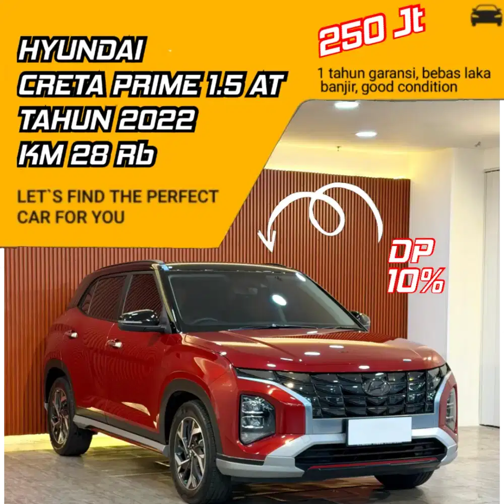 Hyundai Creta Prime 1.5 AT Tahun 2022