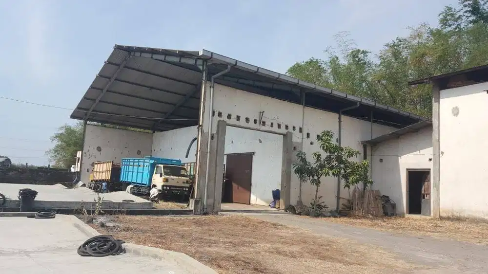 Dijual Gudang Nganjuk Lokasi Strategis Komersial Luas