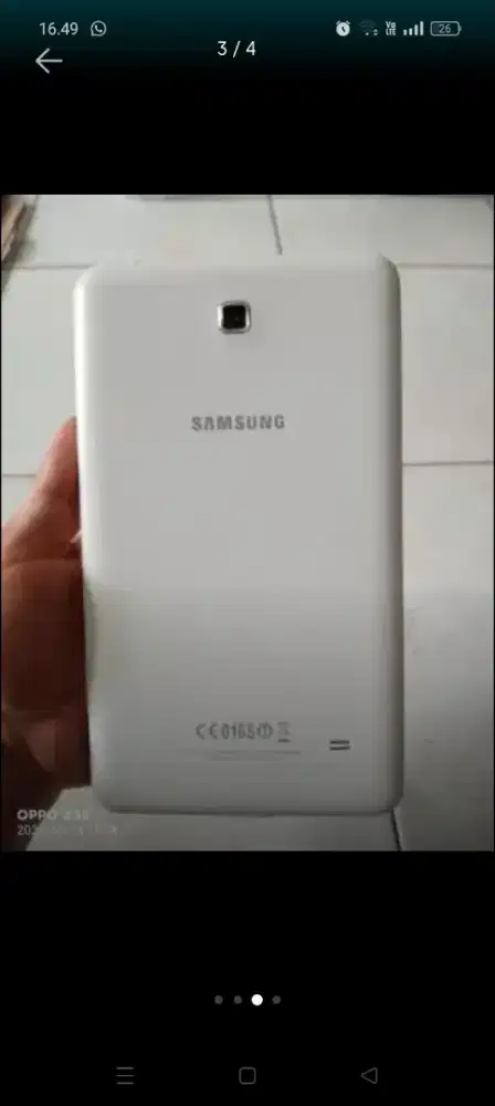 Tab 4 Samsung masih mulus gak ada lendala