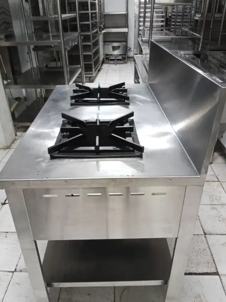 Stove stainles highpress