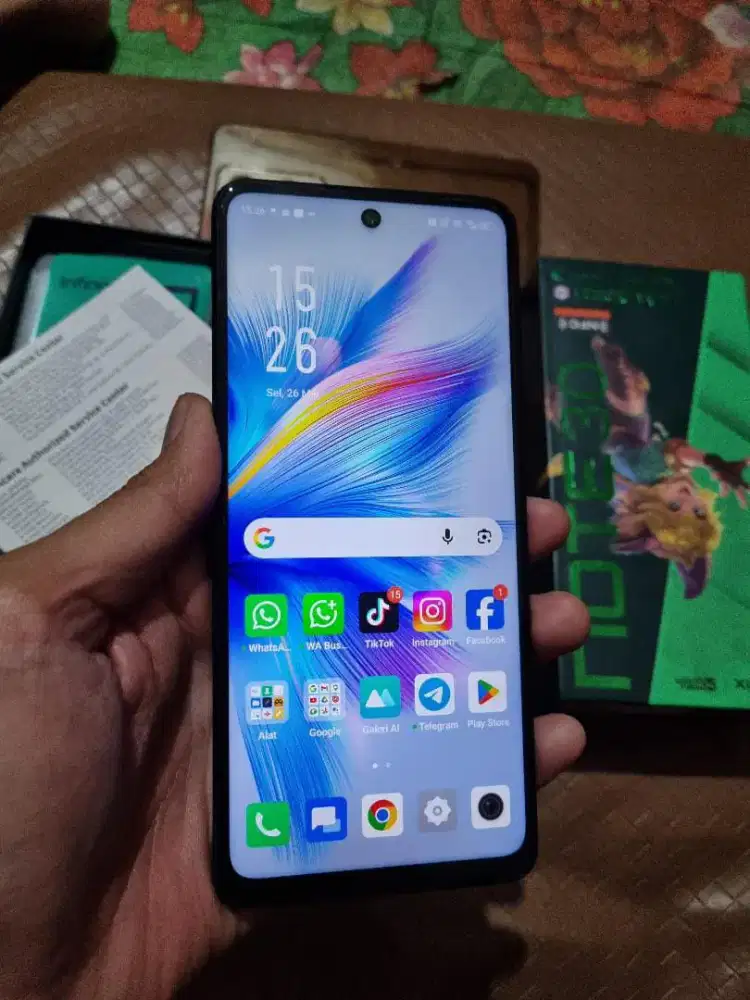 Infinix Note 30 8/256 siap pakai