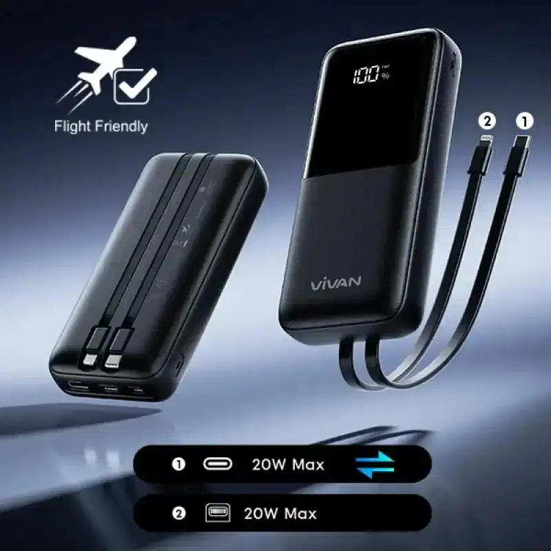 power bank vivan vpb e20