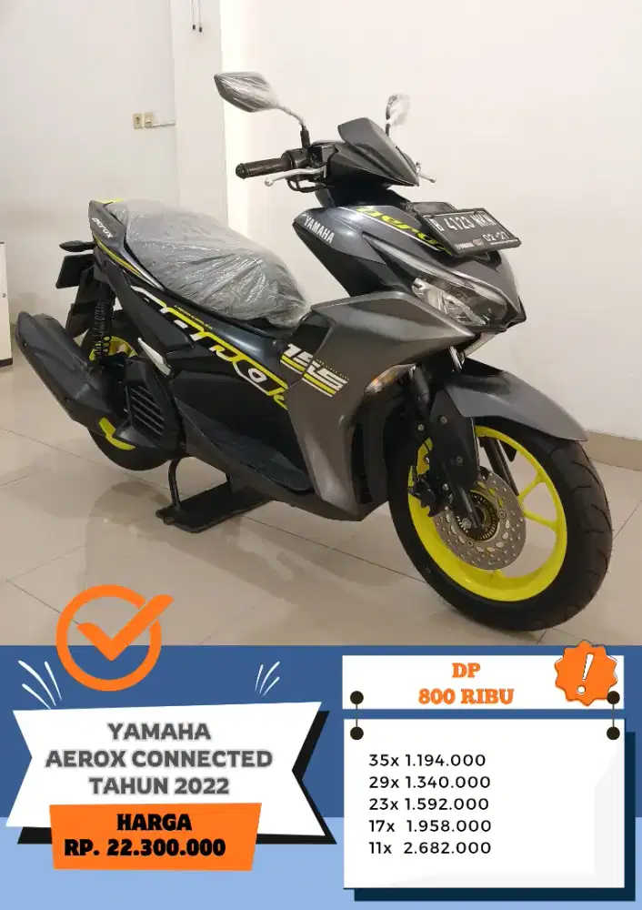 YAMAHA AEROX CONNECTED TAHUN 2022