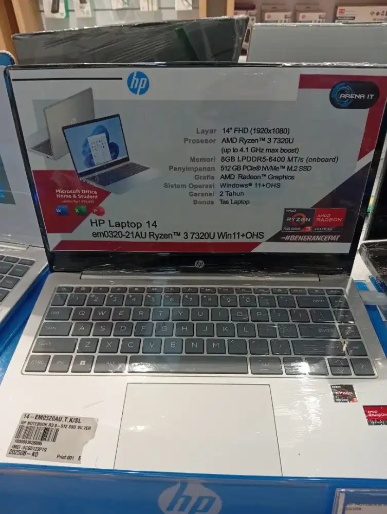 Promo cicilan bunga rendah tenor panjang Laptop