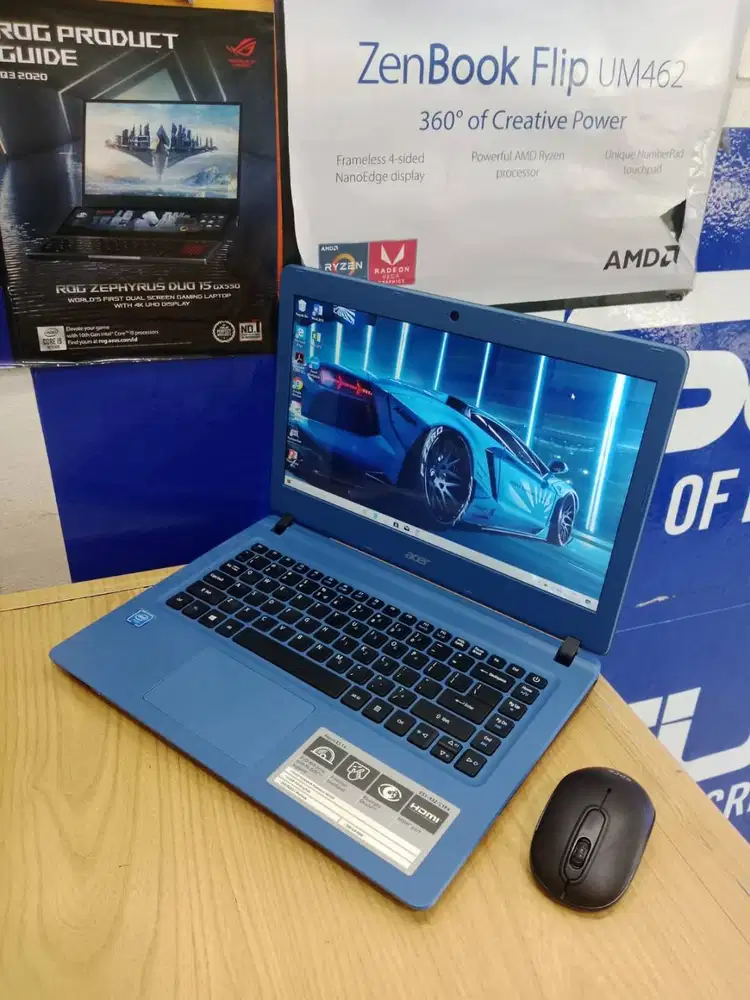 PROMO LAPTOP ACER ES1-432 CELERON RAM 2GB HDD 500GB SIAP PAKAI