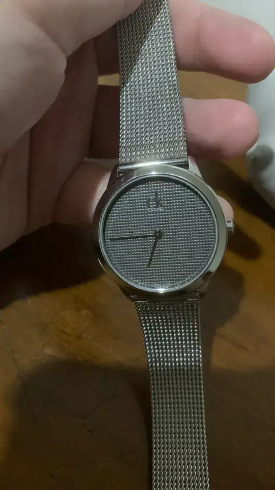 Jam tangan calvin klein abu