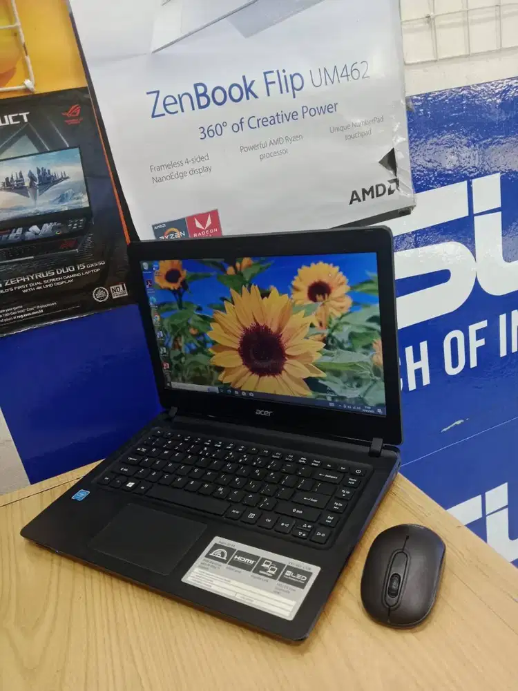 PROMO LAPTOP ACER ES1-432 CELERON RAM 4GB HDD 500GB SIAP PAKAI