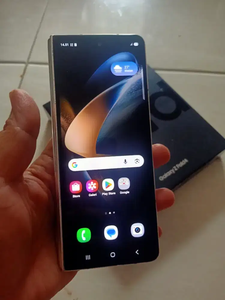 Samsung Galaxy Z Fold4 Ram 12Gb/512Gb lengkap