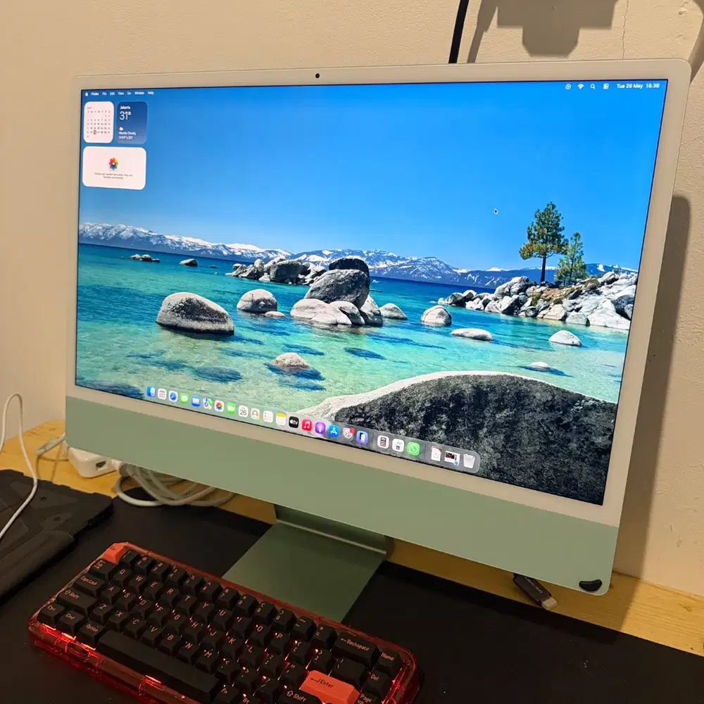 iMac M1 24 inch Green Color 8/512 Fullset iBox Like New