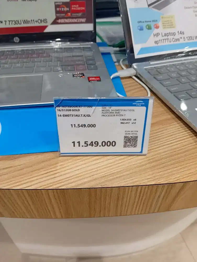 Promo cicilan bunga rendah tenor panjang laptop