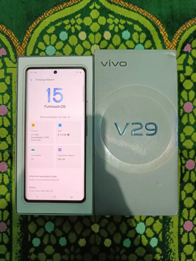 Vivo V29 5G 8+8/256GB Fullset