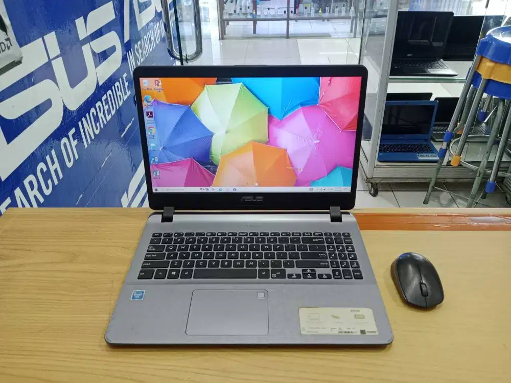PROMO SIAP KULIAH LAPTOP ASUS A507M RAM 4G HDD 1000GB SIAP PAKAI