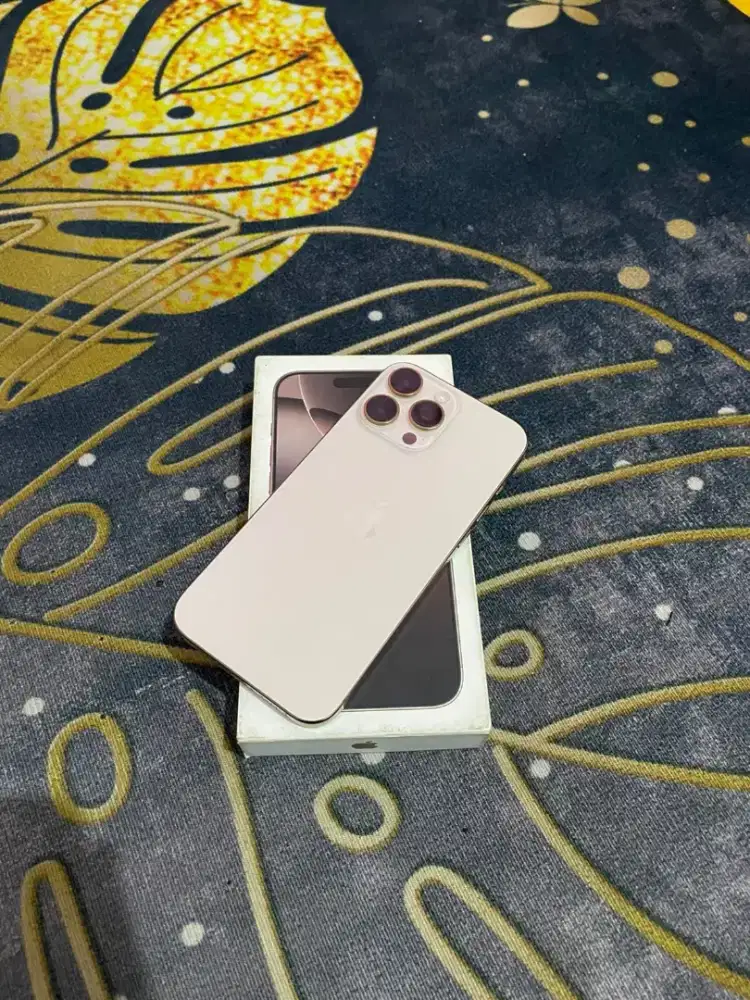 Iphone 16 promax 512gb titanium dessert