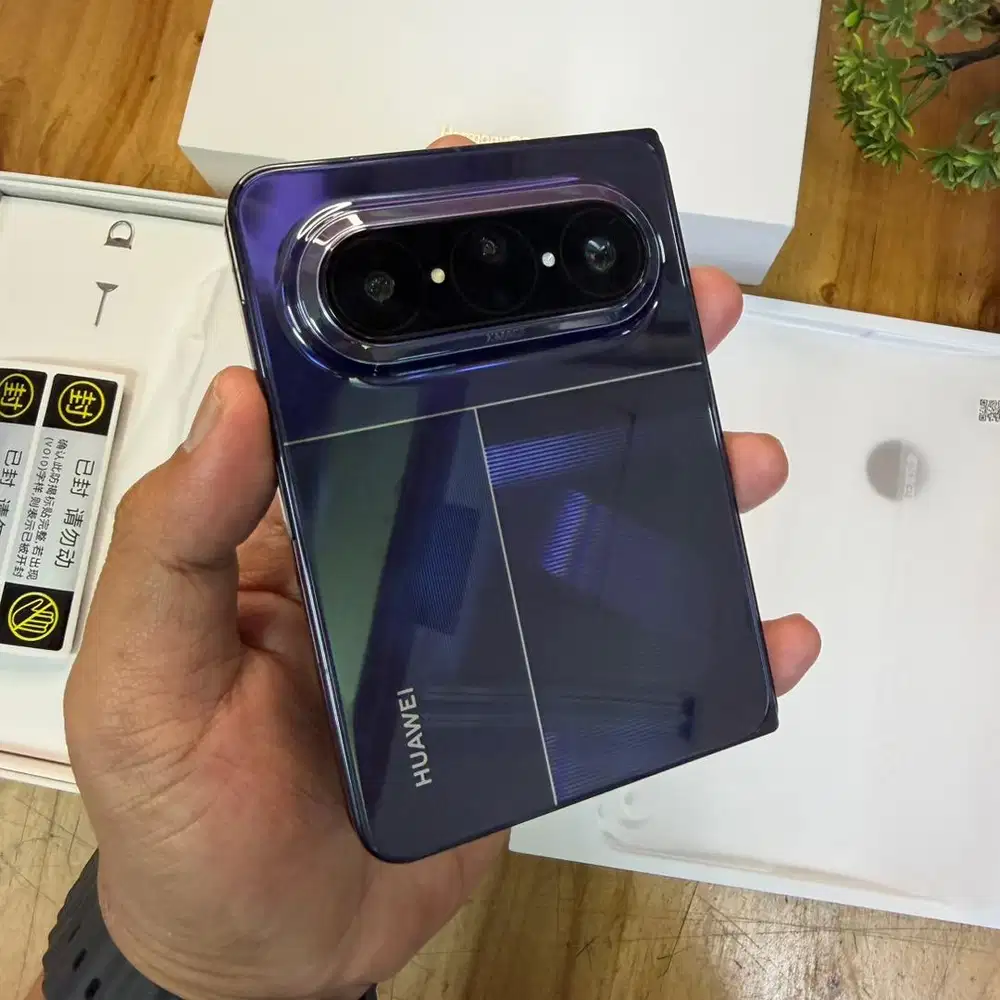Like new Huawei Pura x max 5G 16/512GB interstellar blue CN Pajakresmi