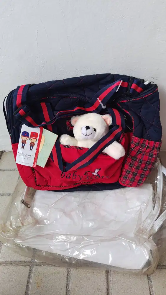 CUCI GUDANG - Tas Baby Scots - Tas botol - pompa ASI - warmer -Steamer