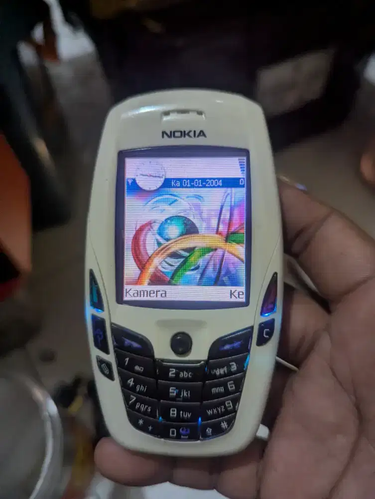 Nokia 6600 black white