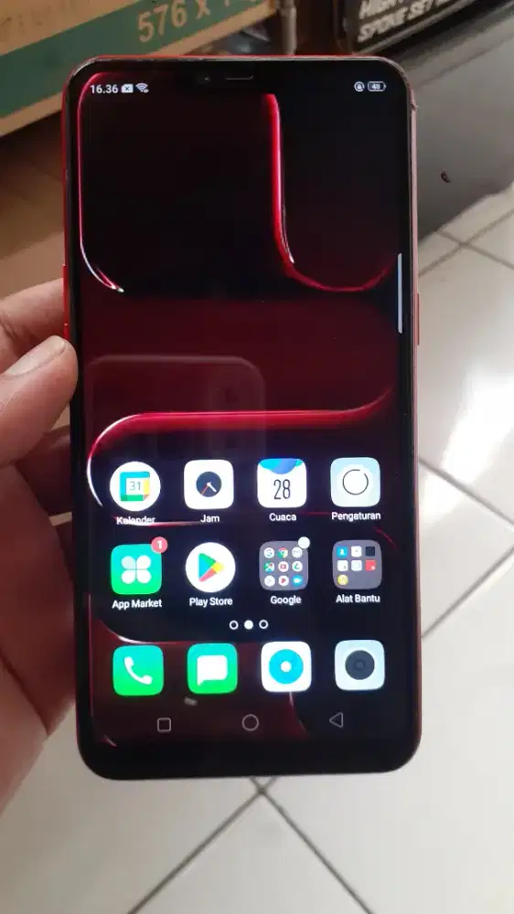 Oppo A3s 4G 6/128 layar 6.2 inchi mulus