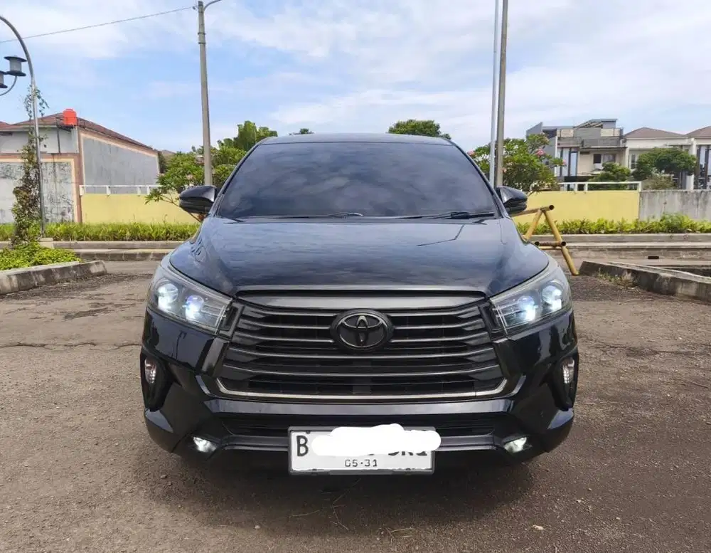 KM 60rb Toyota Innova V Lux Diesel AT 2021 2022 Hitam Full Ori Cat