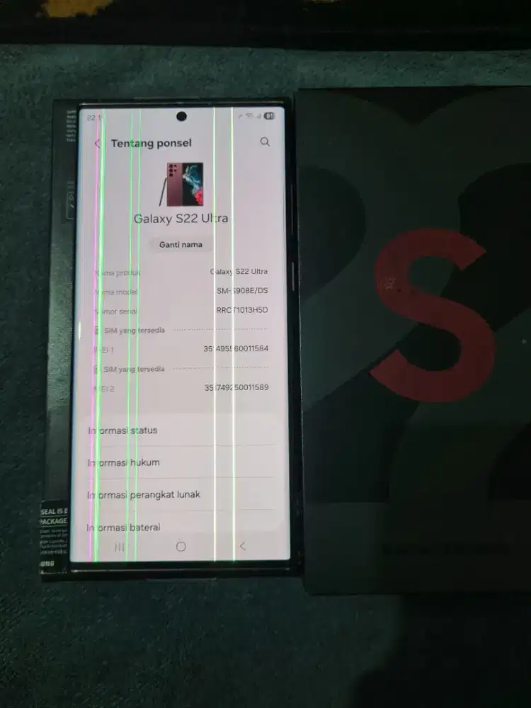 Samsung S22Ultra Sein 8/128Gb