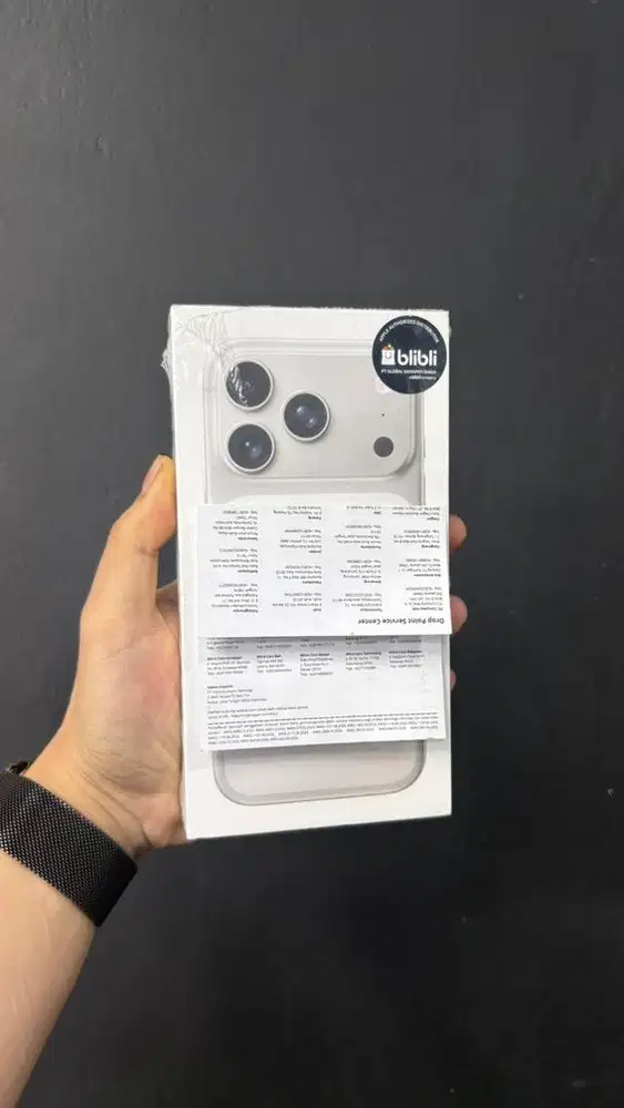 iPhone 17 Pro 256 Silver Resmi Segel