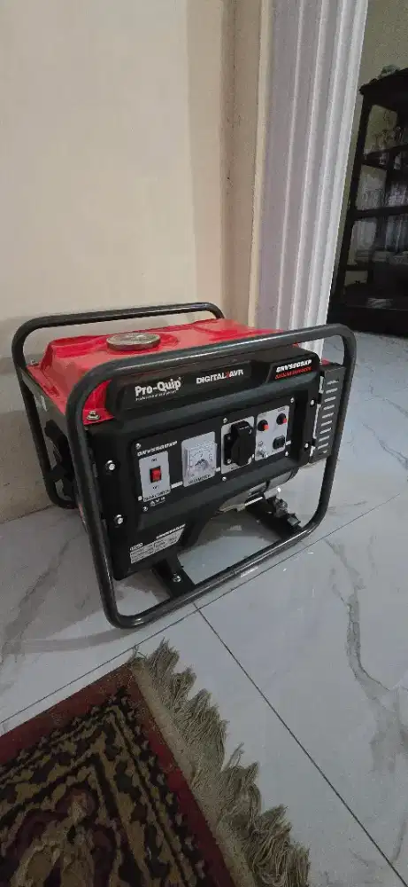 Genset 1000 watt - 1100 watt AVR ProQuip QRV5500XP 100% TEMBAGA