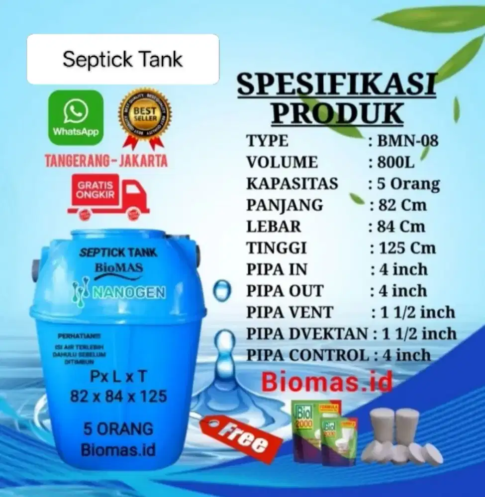 Septick Tank 800L