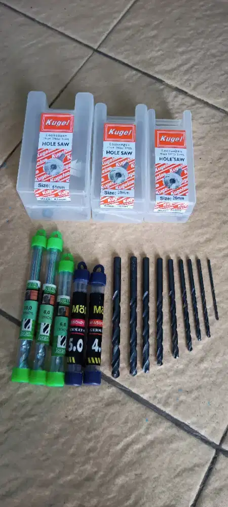 Aneka jenis mata bor