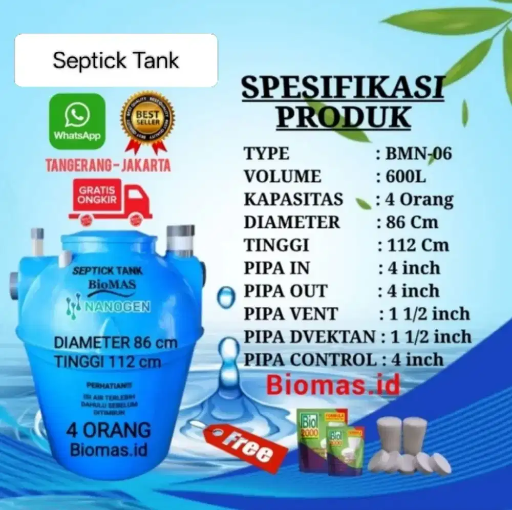 Septick Tank 600L